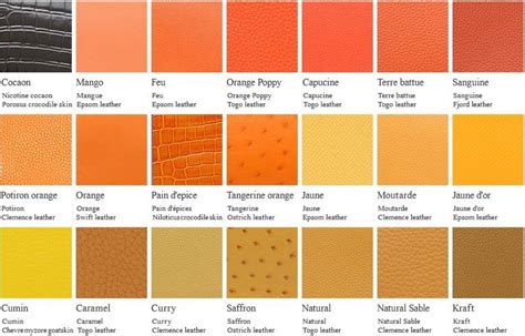 orange minimum hermes|Hermes orange color chart.